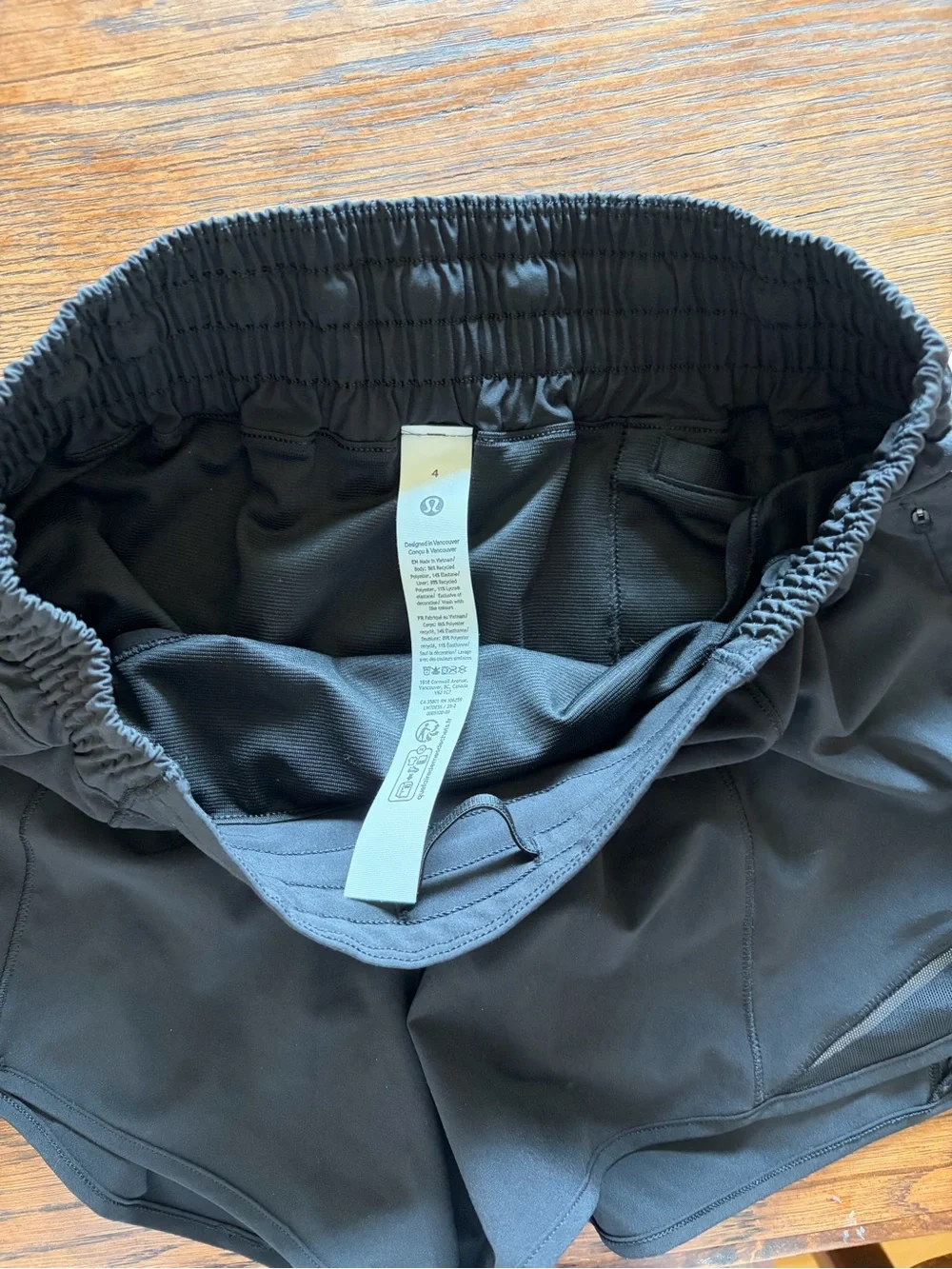 lululemon athletica Black Women's Athletic Shorts - Picture 3 of 3